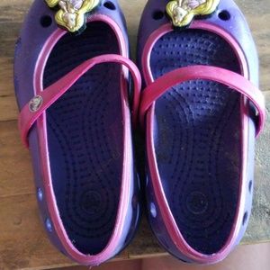 rapunzel crocs